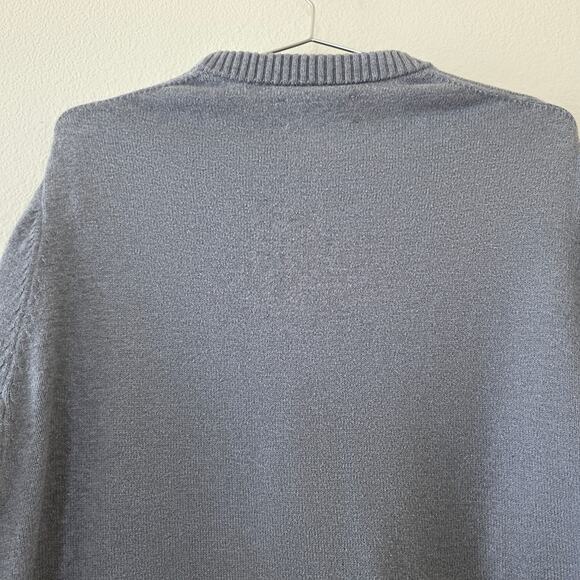 Duluth Trading Co Crewneck Sweater Gray Knit Pullover Men Size M Cotton Blend - Picture 7 of 11